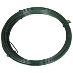 vidaXL Fil de liaison de clôture 25 m 1 4/2 mm Acier Vert