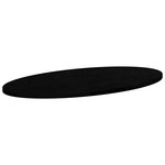 vidaXL Dessus de table 80x40x2 cm bois de chêne massif ovale