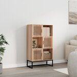 vidaXL Buffet haut 70x35x125 cm bois d'ingénierie