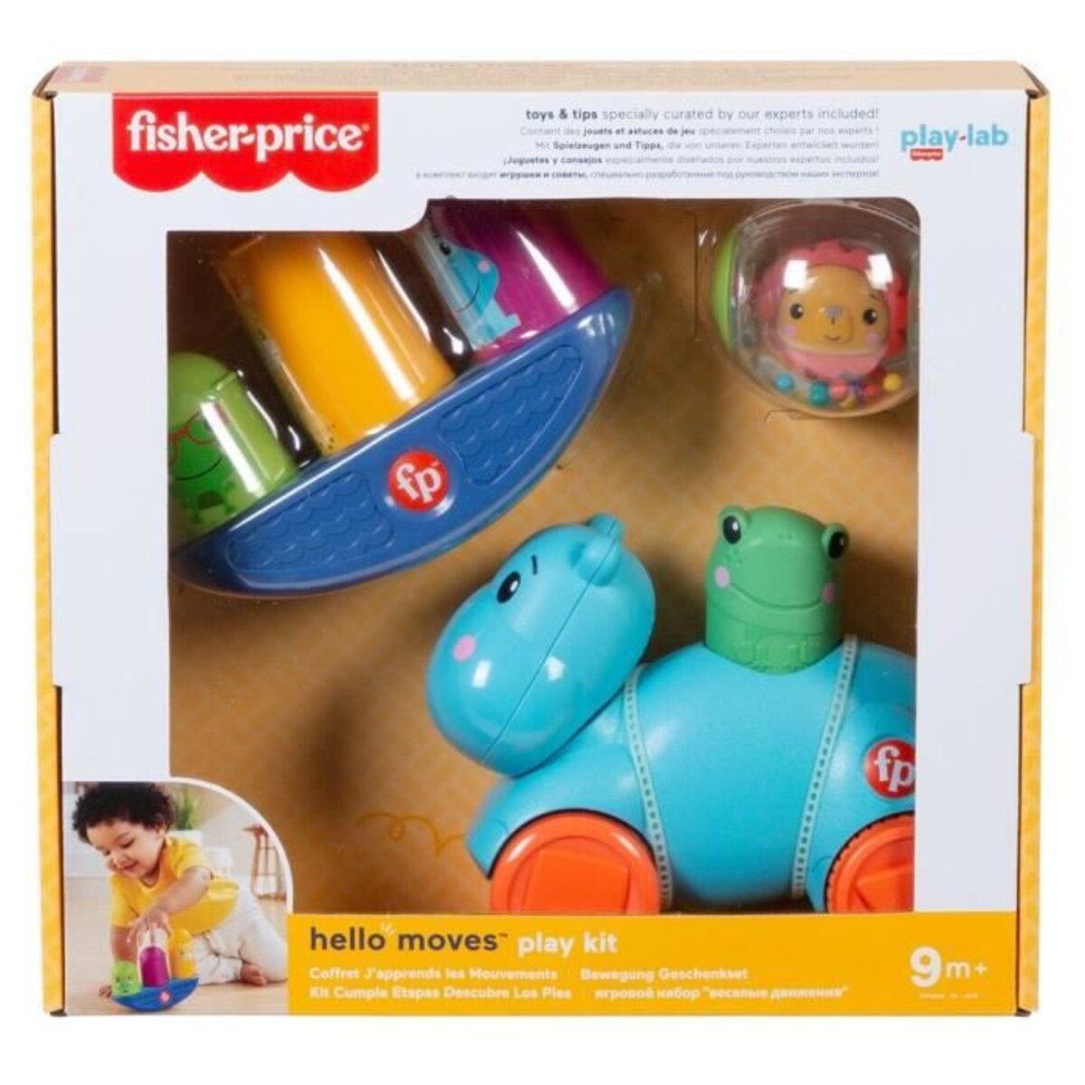 Fisher-Price Trousse des Surprises, plusieurs jouets bébé dont