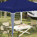 vidaXL Tente de fête pop-up 288 x 288 x 245 cm Bleu Tissu Oxford