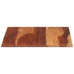 vidaXL Dessus de table Bois solide 15-16 mm 60x70 cm