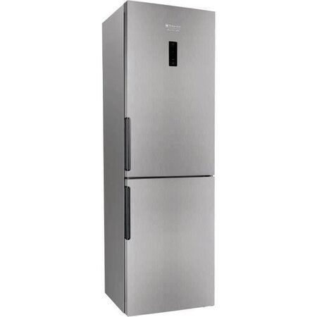 Hotpoint xh8 t1ox-new - réfrigérateur congélateur bas - 340l (235+105) - froid  ventilé - l 60cm x h 189cm - inox - La Poste