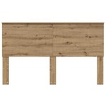 vidaXL Tête de lit Chêne artisanal 160 cm Bois d'ingénierie
