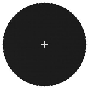 vidaXL Tapis de saut Tissu Noir pour trampoline rond de 3 96 m