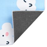 Vidaxl tapis imprimé multicolore 160x230 cm tissu