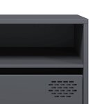 vidaXL Meuble TV anthracite 202x39x43 5 cm acier laminé à froid