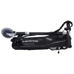 Vidaxl trottinette électrique avec led 120 w noir