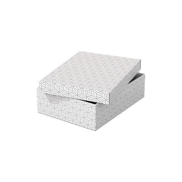 Set de 3 boîtes de rangement & cadeau 265 x360x100 mm  blanc x 10 ESSELTE