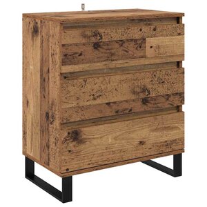 vidaXL Buffet Bois Ancien 60 x 35 x 70 cm Bois d'ingénierie