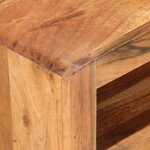 vidaXL Meuble TV 110x30x40 cm Bois d'acacia massif