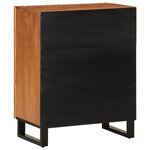 vidaXL Buffet 60x34x75 cm bois d'acacia massif