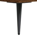 vidaXL Buffet haut Chêne marron 69 5x34x180 cm Bois d'ingénierie