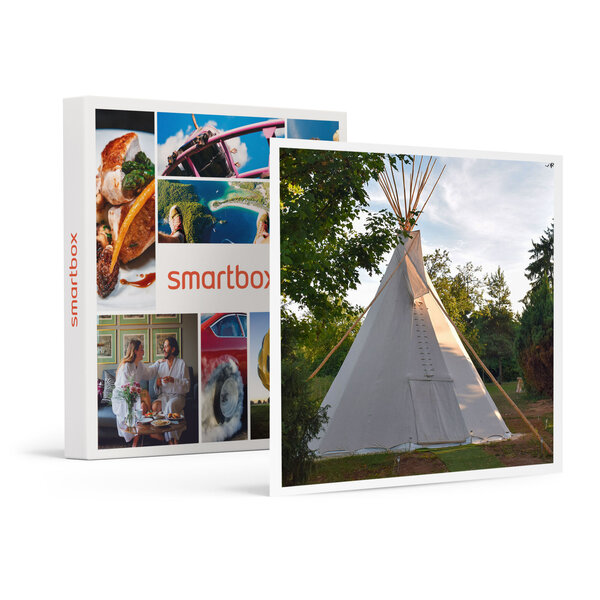 SMARTBOX - Coffret Cadeau 4 jours insolites en tipi près de Dijon -  Séjour