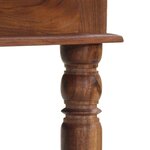 vidaXL Table à manger 120x60x77 cm bois massif d'acacia