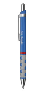 rOtring Tikky Stylo bille léger avec grip en caoutchouc corps bleu