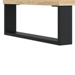 vidaXL Meuble TV chêne sonoma 100x34 5x44 5 cm bois d'ingénierie