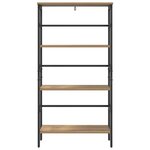 vidaXL Étagère Chêne artisanal 60 x 29 5 x 115 cm Bois d'ingénierie