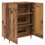 vidaXL Buffet Bois ancien 69 5 x 34 x 90 cm Bois d'ingénierie