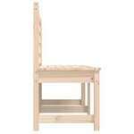 vidaXL Banc de jardin 157 5 cm bois massif de pin