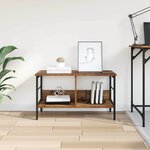 vidaXL Étagère Bois Ancien 82 x 32 x 47 cm Bois d'ingénierie