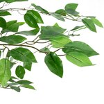 vidaXL Plante artificielle ficus 2016 feuilles 300 cm vert