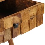 vidaXL Table basse Bois Sesham massif avec finition miel 110x50x37 cm