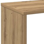 vidaXL Étagère séparatrice de pièce chêne artisanal 69 5x29x69 5 cm