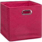 Boîte de rangement/tiroir pour meuble 31x31 cm - Framboise