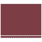 vidaXL Auvent rétractable automatique bordeaux 400x300 cm