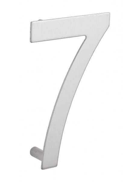 THIRARD - Chiffre 7 à visser  inox  H.100mm