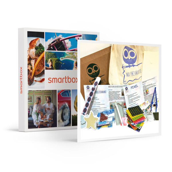 SMARTBOX - Coffret Cadeau Box Pixel Art et broderie Diamant -  Multi-thèmes