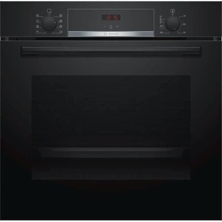 Bosch hba553ba0 - four électrique encastrable - air pulsé 3d+ - 71l - nettoyage ecoclean - a - noir