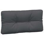 vidaXL Coussins de palette lot de 5 anthracite tissu