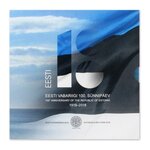 Coffret série euro BU Estonie 2018 (100 ans des états baltes)