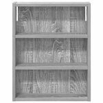 vidaXL Armoire murale de salle de bain Gris Sonoma 40 x 10 x 50 cm