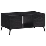 vidaXL Table basse 90x50x41 cm teck de récupération massif