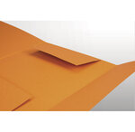Chemise À Rabats Carte Recyclée A4 - Orange - X 25 - Falken