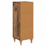 vidaXL Armoire à tiroirs Bois ancien 33 x 34 5 x 90 cm