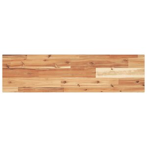 vidaXL Dessus de table rectangulaire 100x20x2 cm bois massif d'acacia