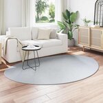vidaXL Tapis HUARTE Gris 160 x 230 cm Polyester