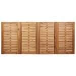 vidaXL EnsembledeRepasdeJardin 7 Pièces AcaciaMassif