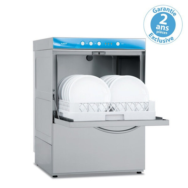 Lave-vaisselle avec pompe de vidange - panier 50x50 cm - 3 5 kw - elettrobar -  - acier inoxydable20 575x605x820mm