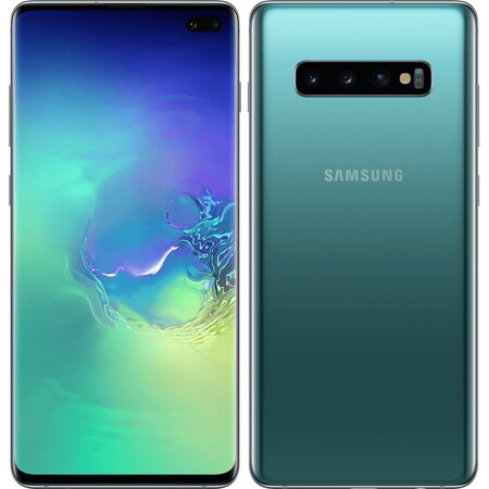 Samsung galaxy s10 plus dual sim - vert - 128 go - parfait état