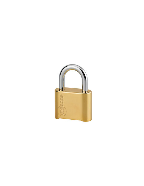 THIRARD - Cadenas à combinaison Tanker  laiton  4 chiffres  intérieur  anse acier  20mm