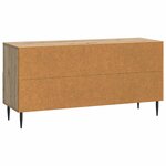 vidaXL Meuble TV 102 x 34 5 x 50 cm Chêne artisanal Bois d'ingénierie