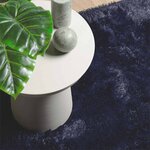 vidaXL Tapis shaggy à poils longs NAVARRA bleu marine 240x340 cm