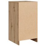 vidaXL Buffet chêne artisanal 40 x 41 x 75 cm Bois d'ingénierie