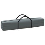 vidaXL Tente de réception pliable avec parois Anthracite 2x2 m