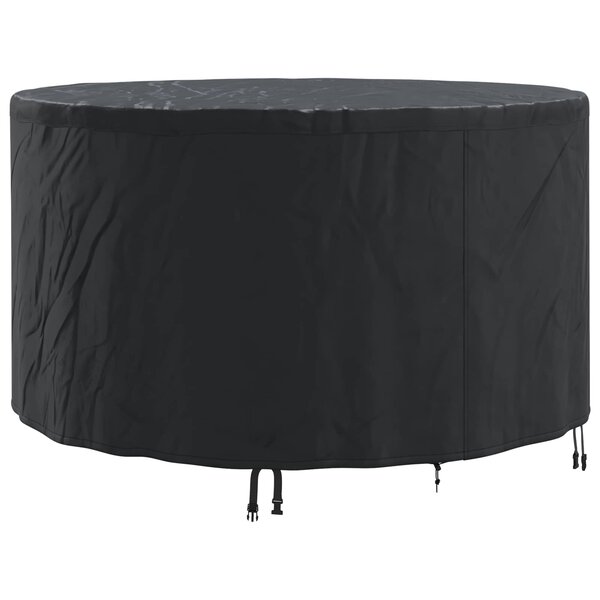 vidaXL Housse pour meubles 157 x 157 x 71 cm Tissu Oxford 210D Rond